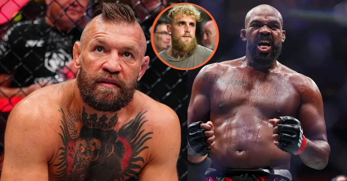 Jon Jones et Jake Paul s’unissent pour soutenir Conor McGregor après le revers de l’UFC 329
