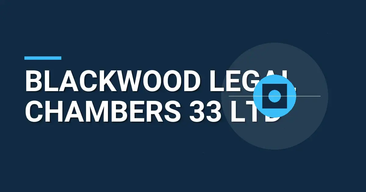 Blackwood Legal Chambers 33 Ltd